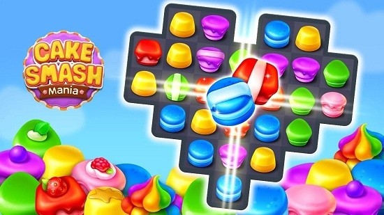 蛋糕粉碎合并2048